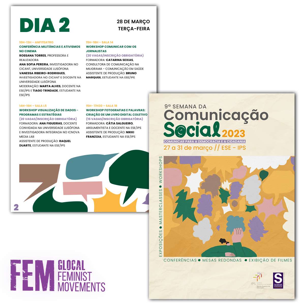 FEMglocal: Uso do documentário como ferramenta ativista e de disseminação de conhecimento científico na (re)construção da memória feminista portuguesa