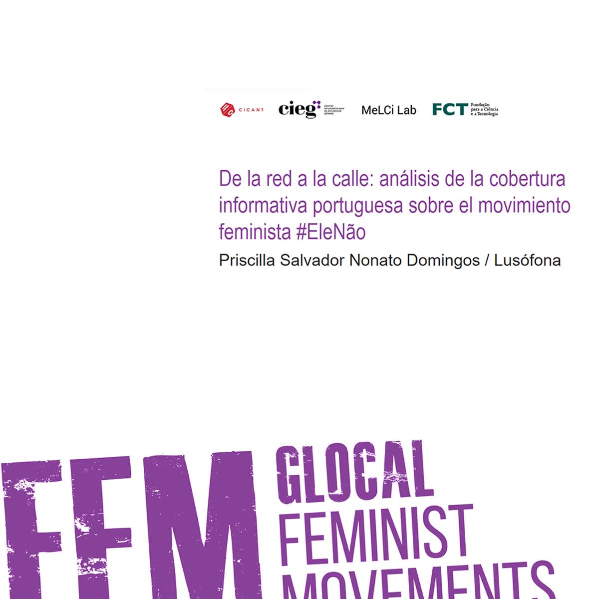 De la red a la calle: Análisis de la cobertura informativa portuguesa sobre el movimiento feminista #EleNão